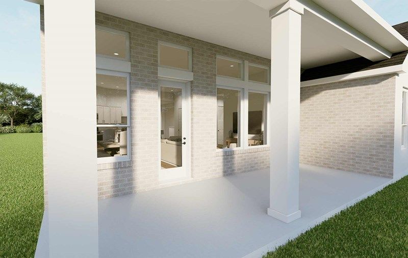 The Magnolia - Extended Porch
