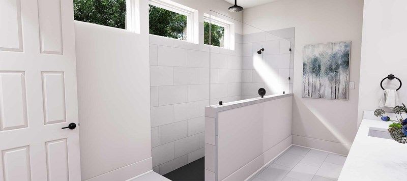 The Clover - Owner's Bath w/Super Shower