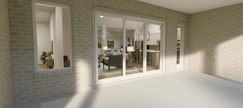 The Clover - Covered Porch w/Sliding Glass Doors