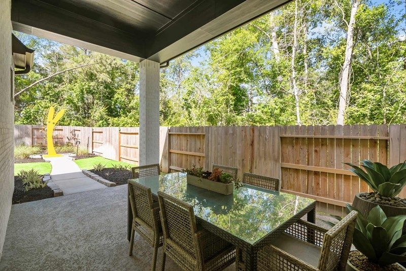 The Athens - Covered Porch