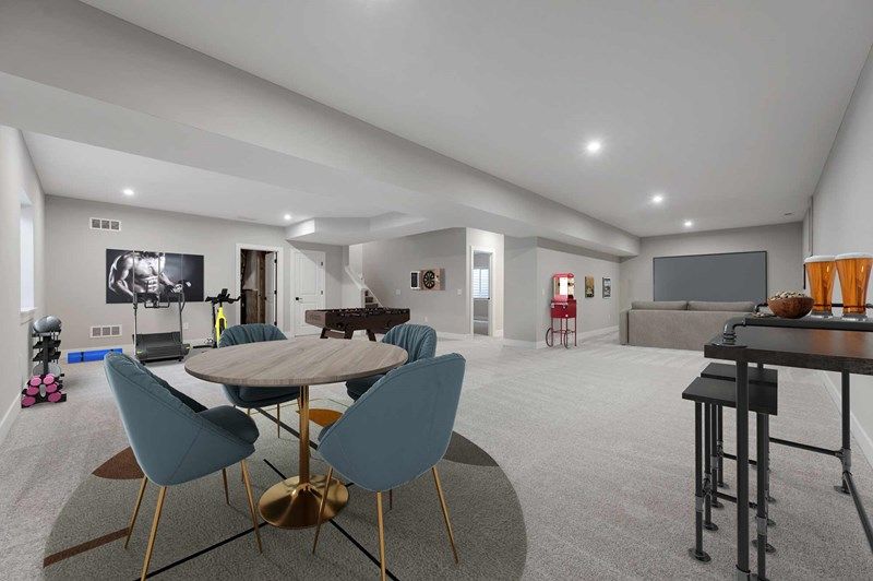 The Anthem - Finished Basement