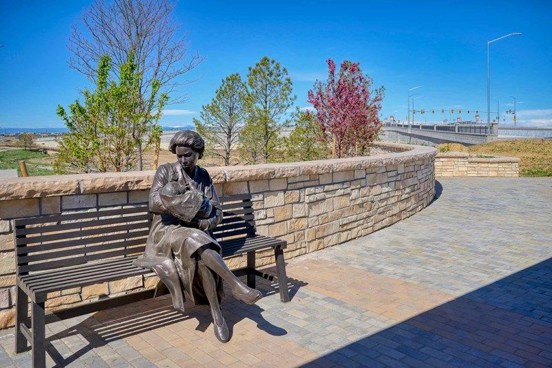 Dr. Justina Ford Statue