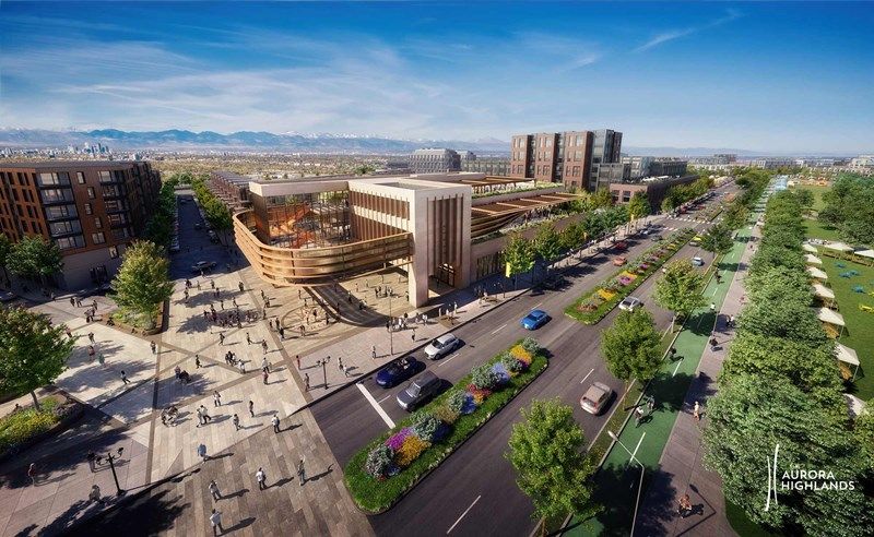 The Aurora Highlands - Planned Civic Center