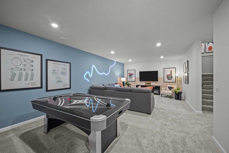 The Ontario - Finished Basement
