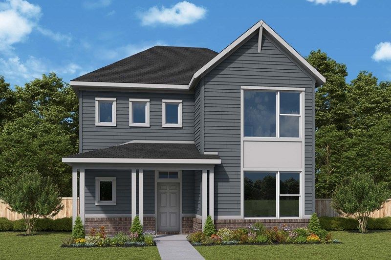 Hamlett - Harvest Trail of Westfield – The Courtyard Collection: Westfield, Indiana - David Weekley Homes