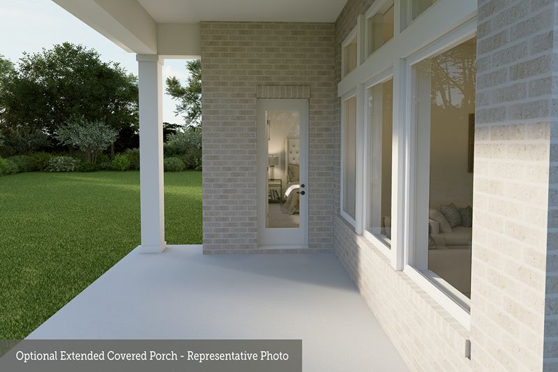 Optional Extended Porch