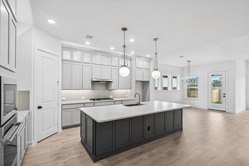 The Highlands 55' - Encore Collection por David Weekley Homes en Houston Texas