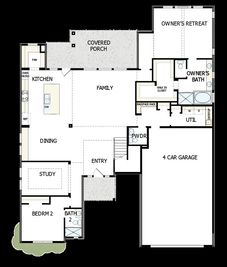Bollinger - Northshore at Lakewood Village - Garden Series: Lakewood Village, Texas - David Weekley Homes