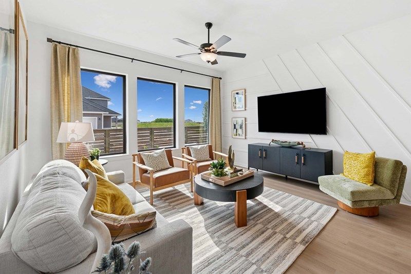 The Lantana - Family Room