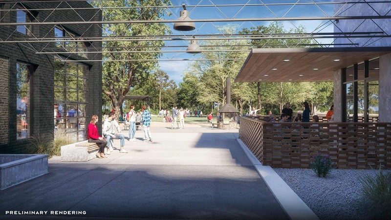 Arroyos Park - Das Garten Entry Plaza