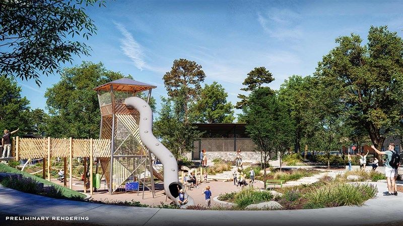 Arroyos Park - The Lookout Tower Playground