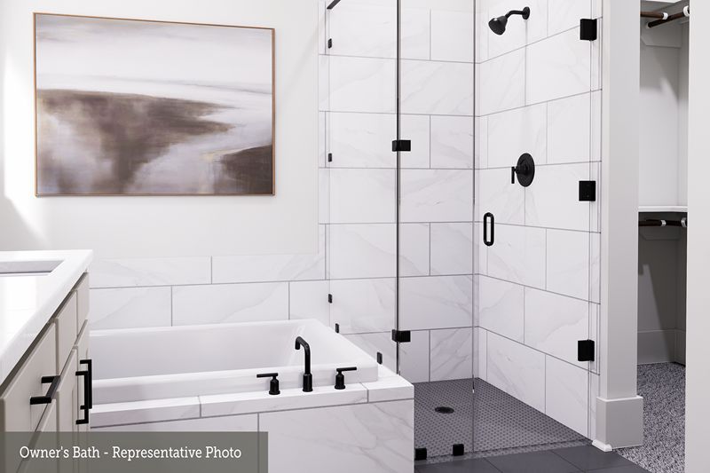 The Denton - Owner's Bath