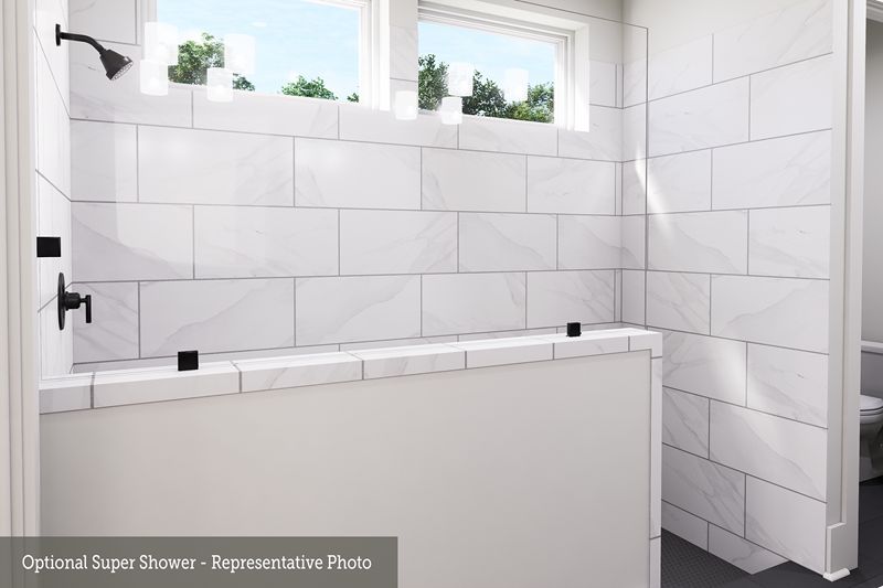 The Cleveland - Optional Super Shower