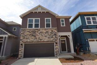 Ethridge - Trailside at Cottonwood Creek: Colorado Springs, Colorado - David Weekley Homes