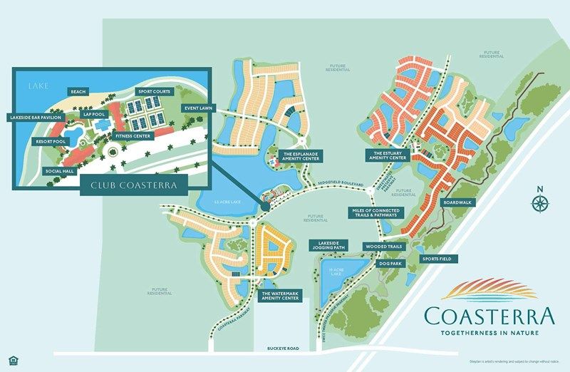Coasterra Site Plan