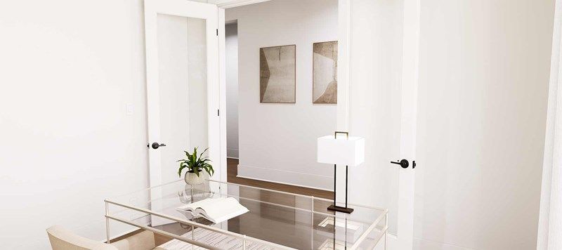 The Larspur - Optional Study Doors