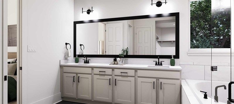 The Larkspur - Owner's Bath