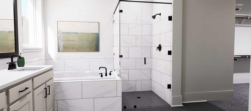 The Larkspur - Owner's Bath