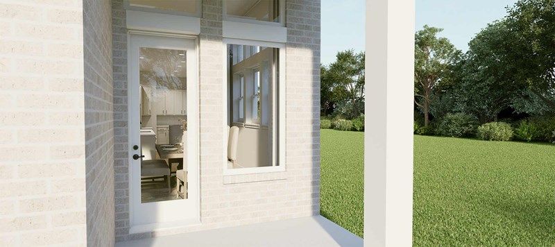 The Larkspur - Covered Porch