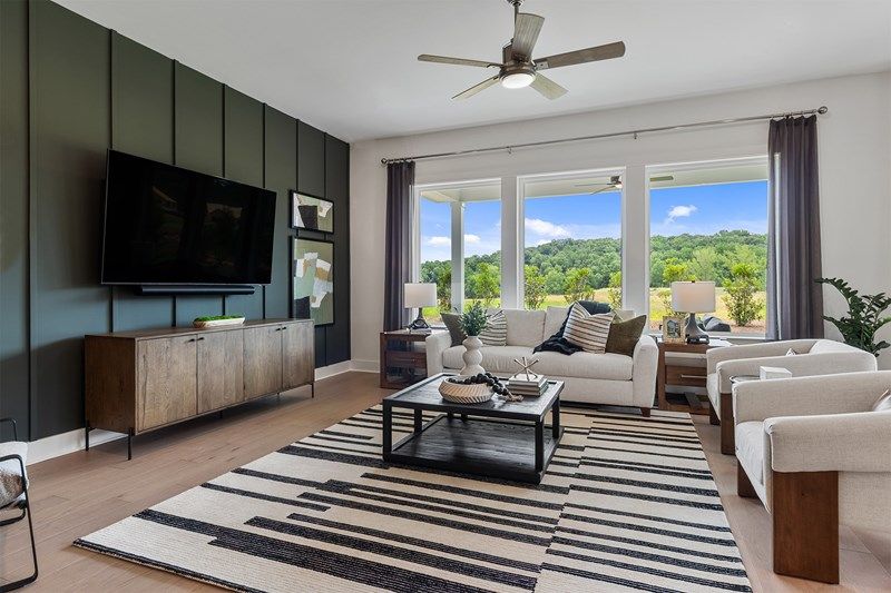 The Anglewood - Family Room