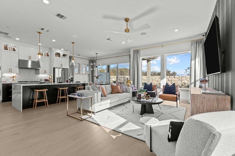 Central Living - Urban Quick Move-in Homes - Family Room