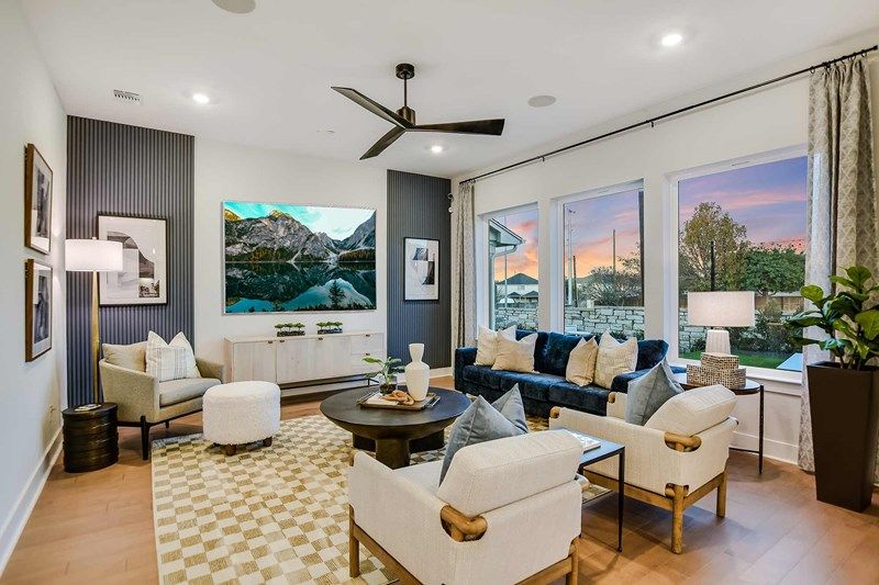 Central Living - Urban Quick Move-in Homes - Family Room