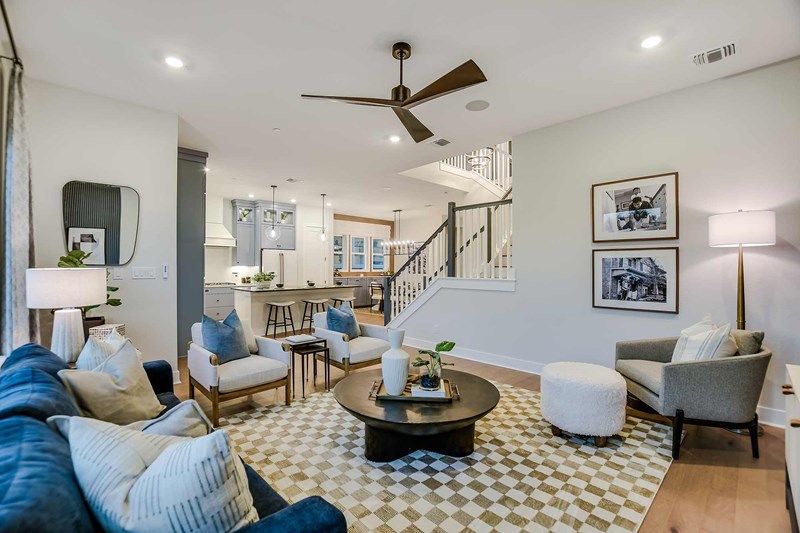 Central Living - Urban Quick Move-in Homes - Family Room