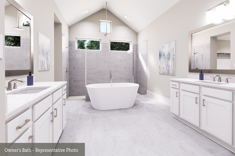 The Delgado - Owner's Bath