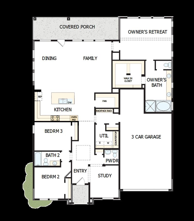 Addison - Redden Farms - Executive Series: Midlothian, Texas - David Weekley Homes