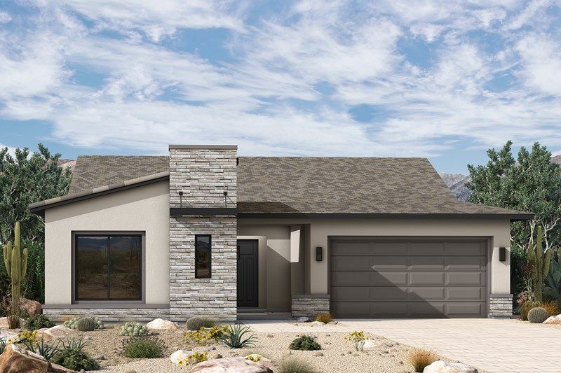 Waterfall - Skyline at Verrado Regent Hills: Buckeye, Arizona - David Weekley Homes