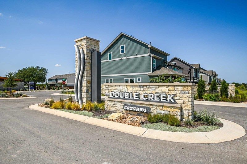 Double Creek Crossing - Entrance Monument