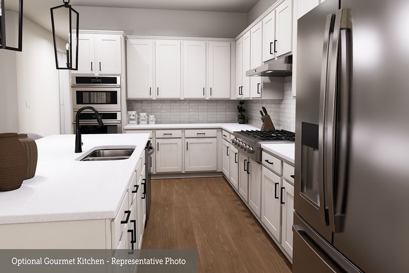 The Crystal Beach - Optional Cooktop Kitchen