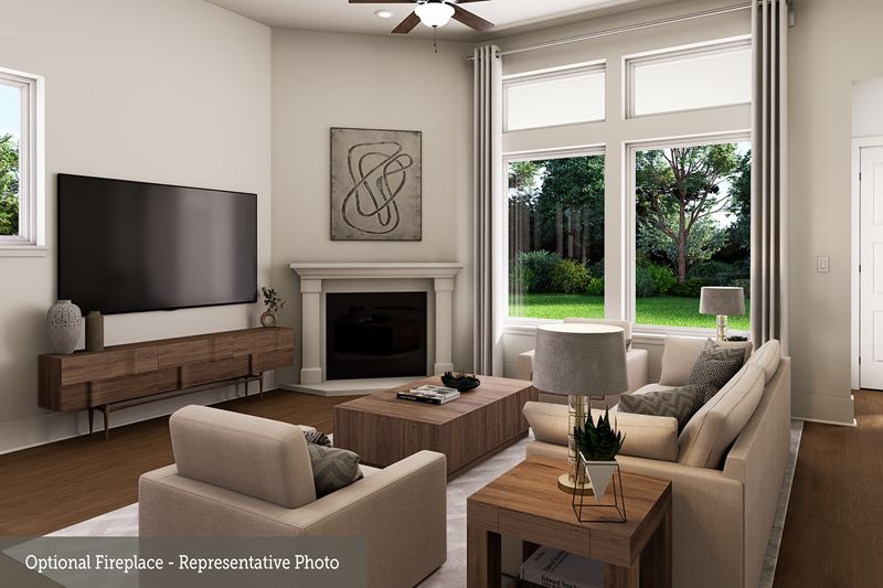 The Crystal Beach - Optional Fireplace