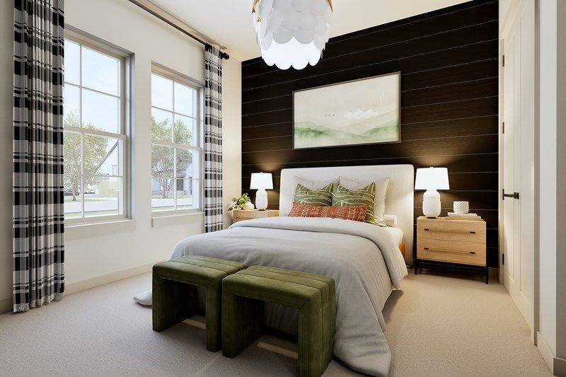 The Peony - Bedroom
