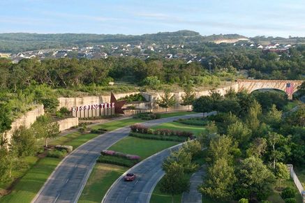 Kissing Tree - Aerial View
