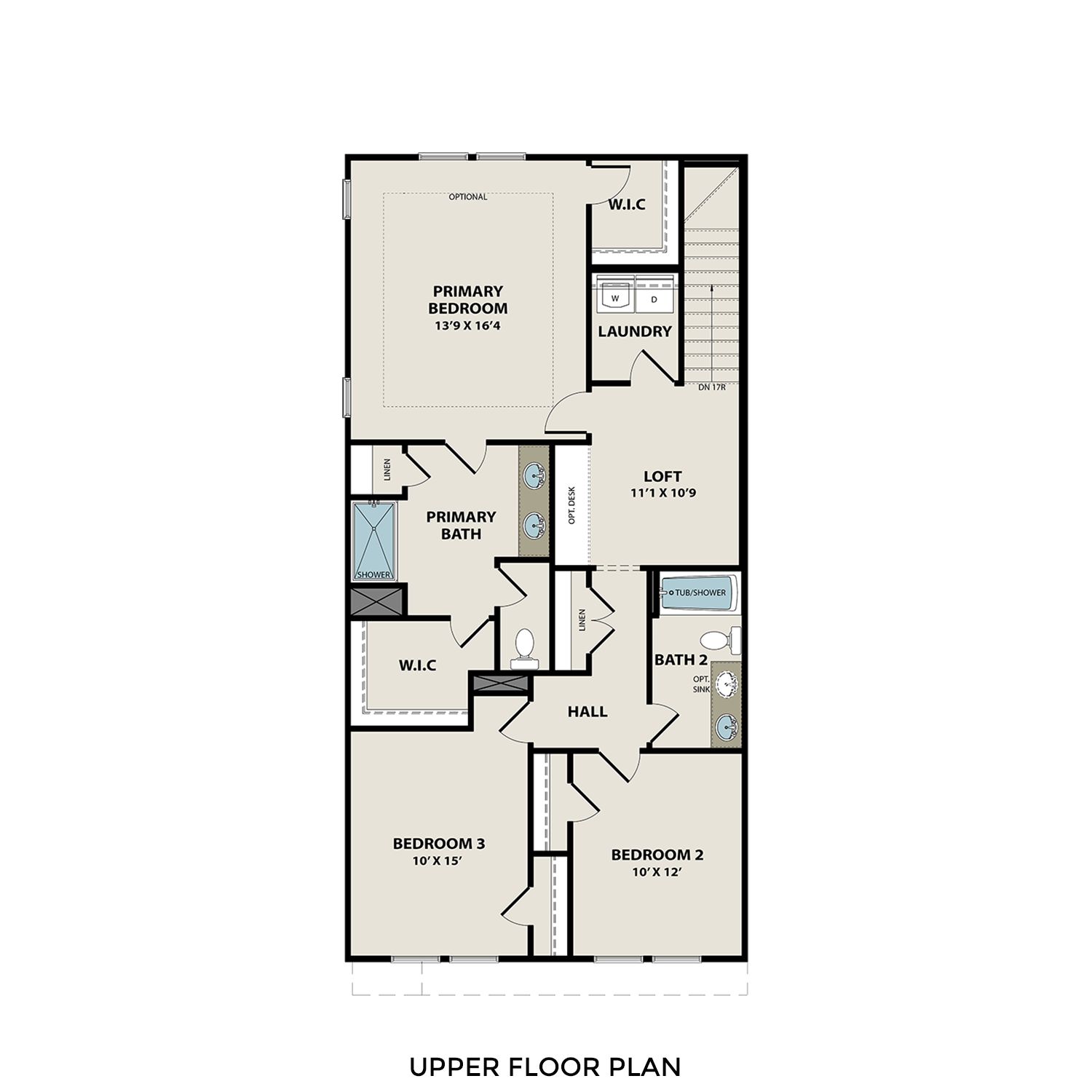 Upper Floor Plan