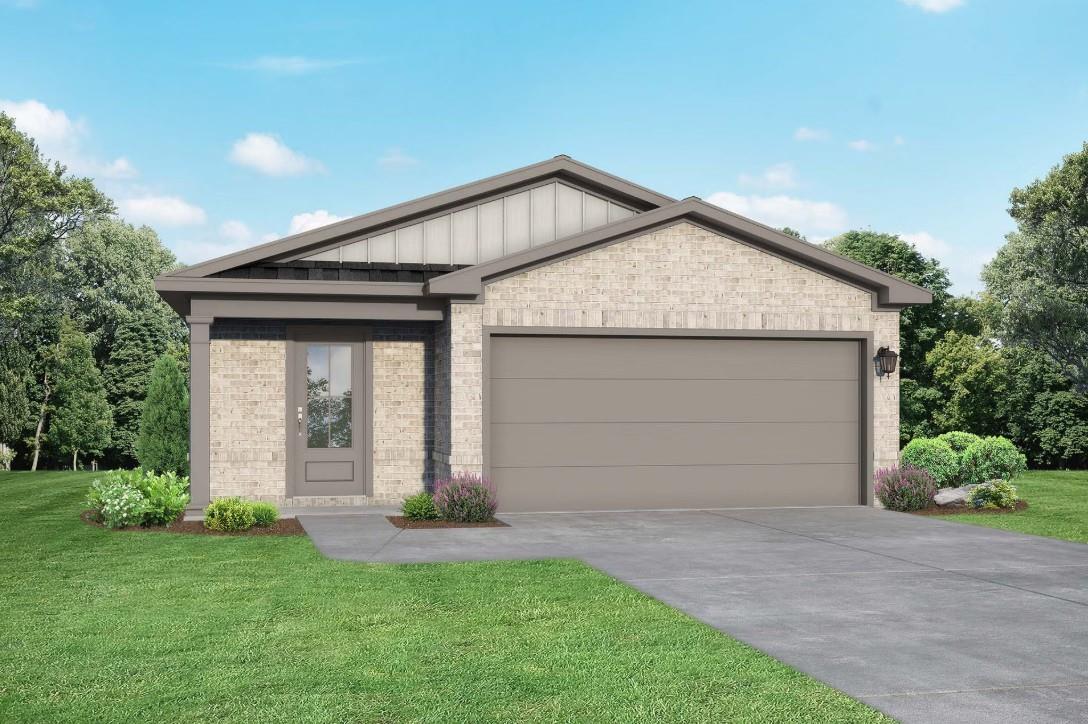 The Frio F - Caney Creek Place: Conroe, Texas - Davidson Homes