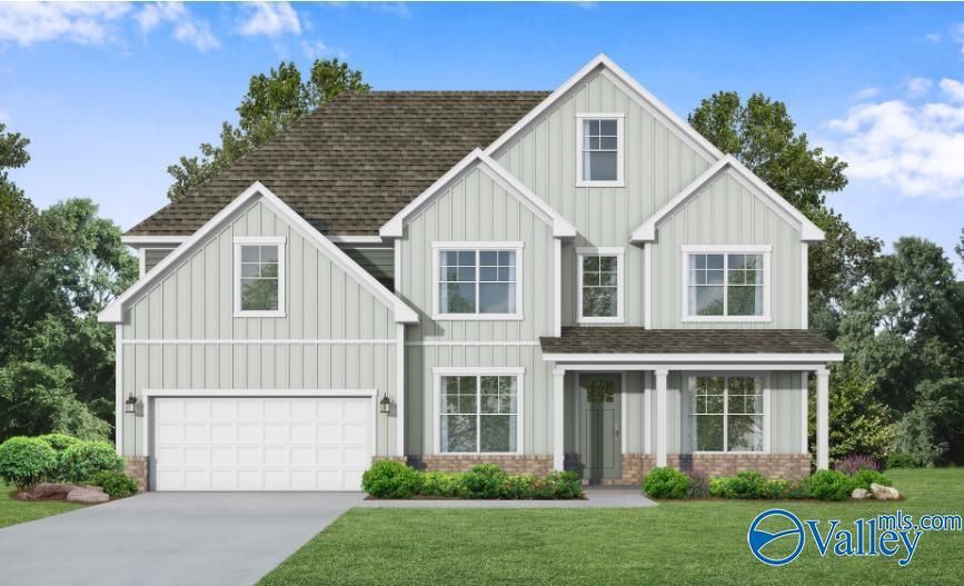 The Madison D - Evergreen Mill: Madison, Alabama - Evermore Homes