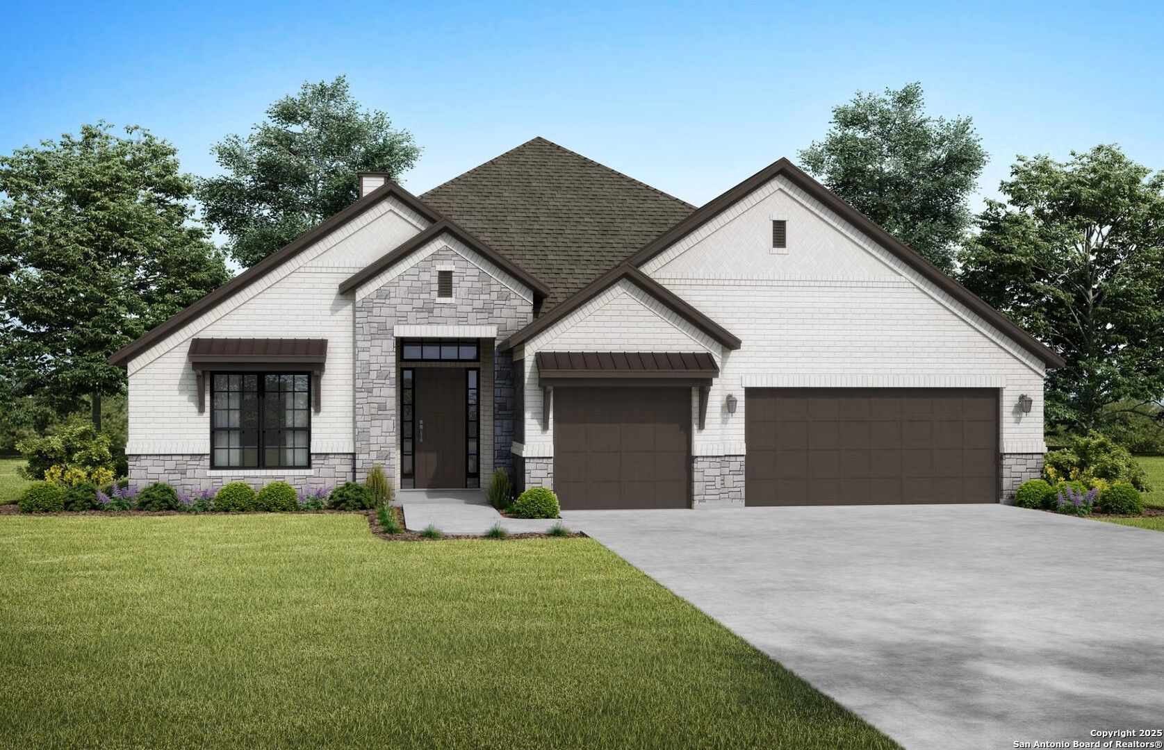 The Garner B - The Reserve at Potranco Oaks: Castroville, Texas - Davidson Homes