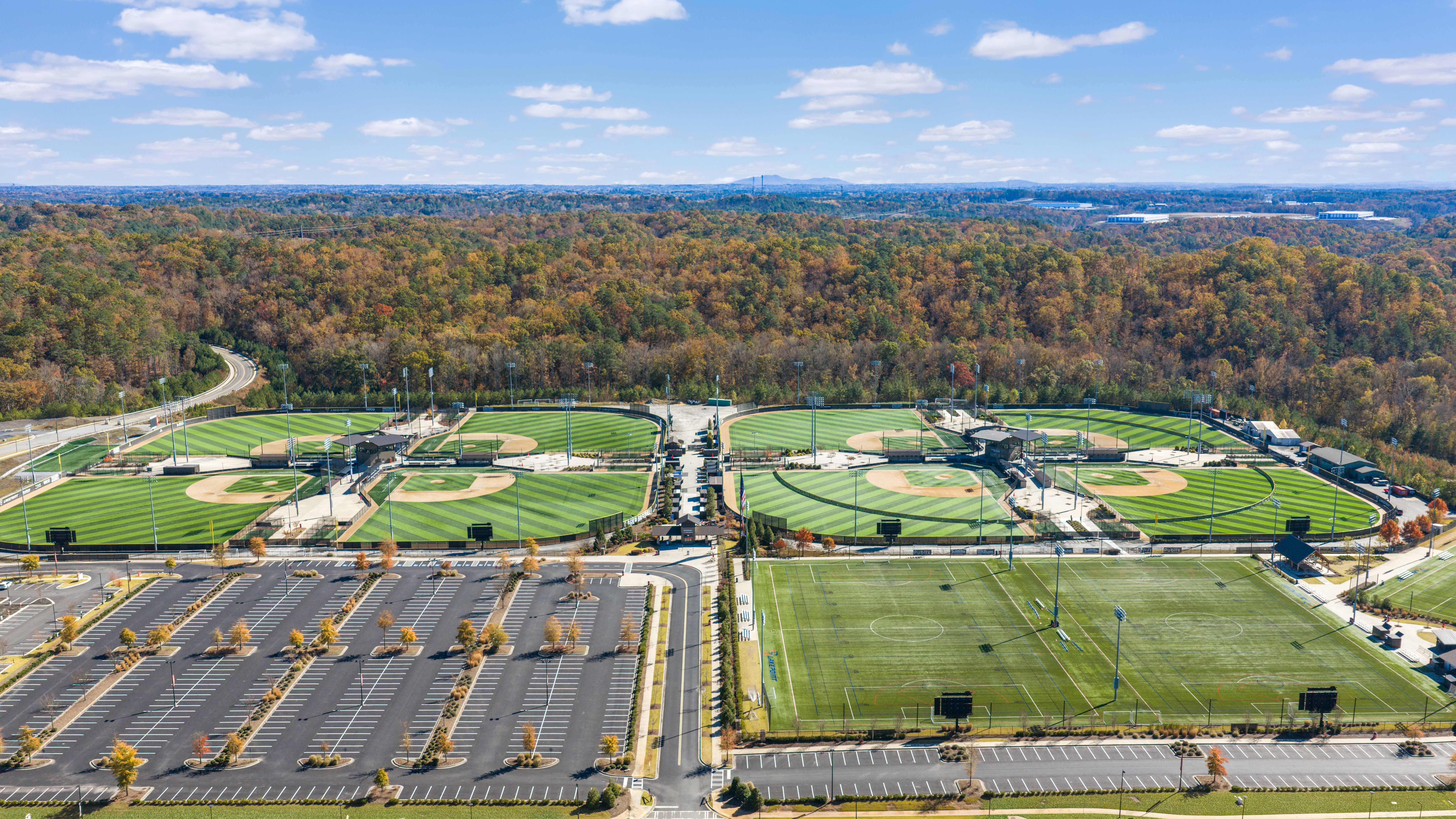 LakePoint Sports Village Aerial
