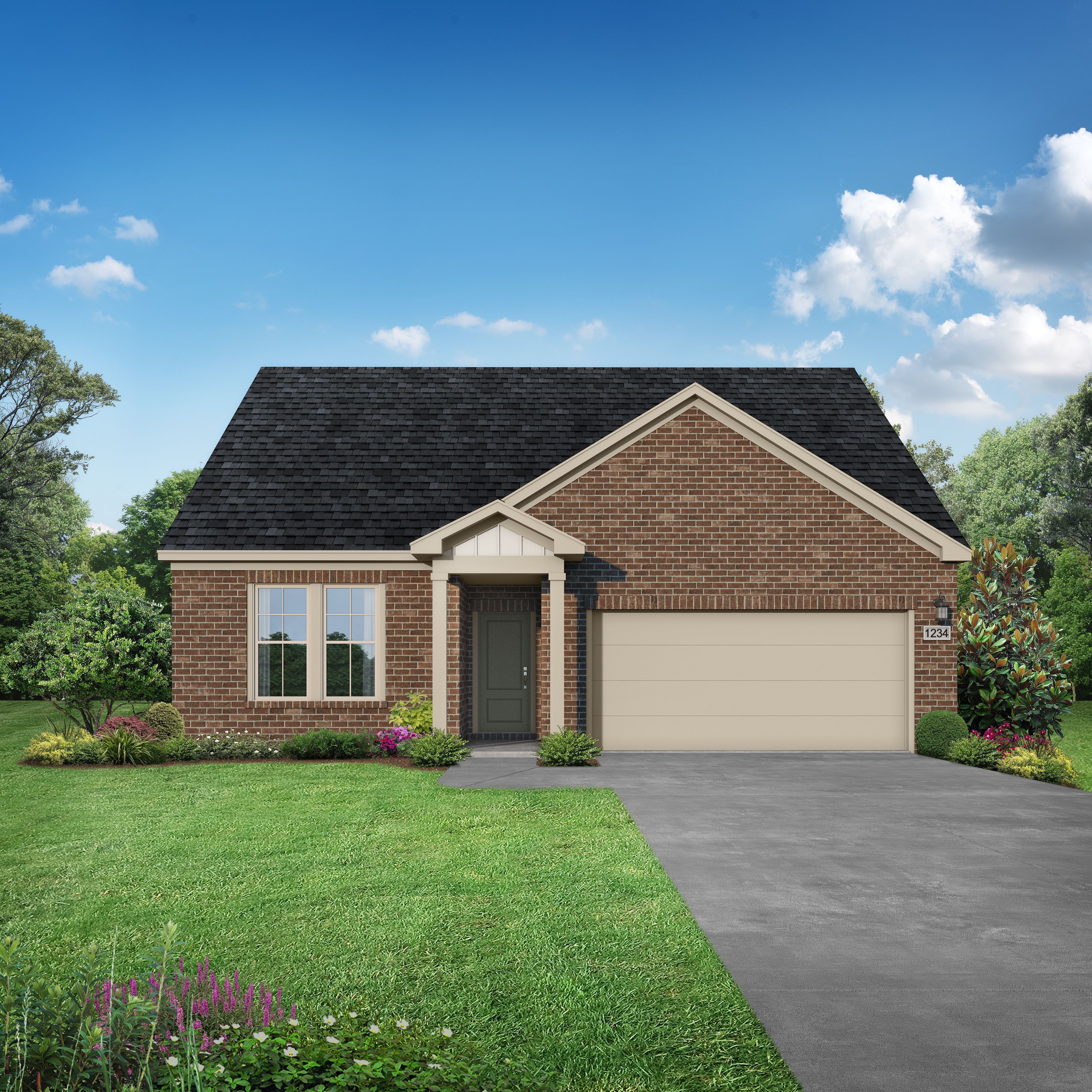 The Glen A - Meadow Ridge Estates: Josephine, Texas - Davidson Homes