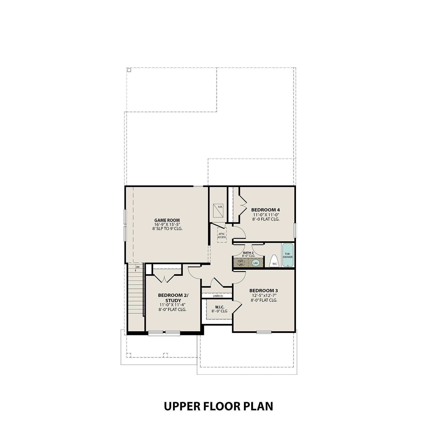 Upper Floor Plan