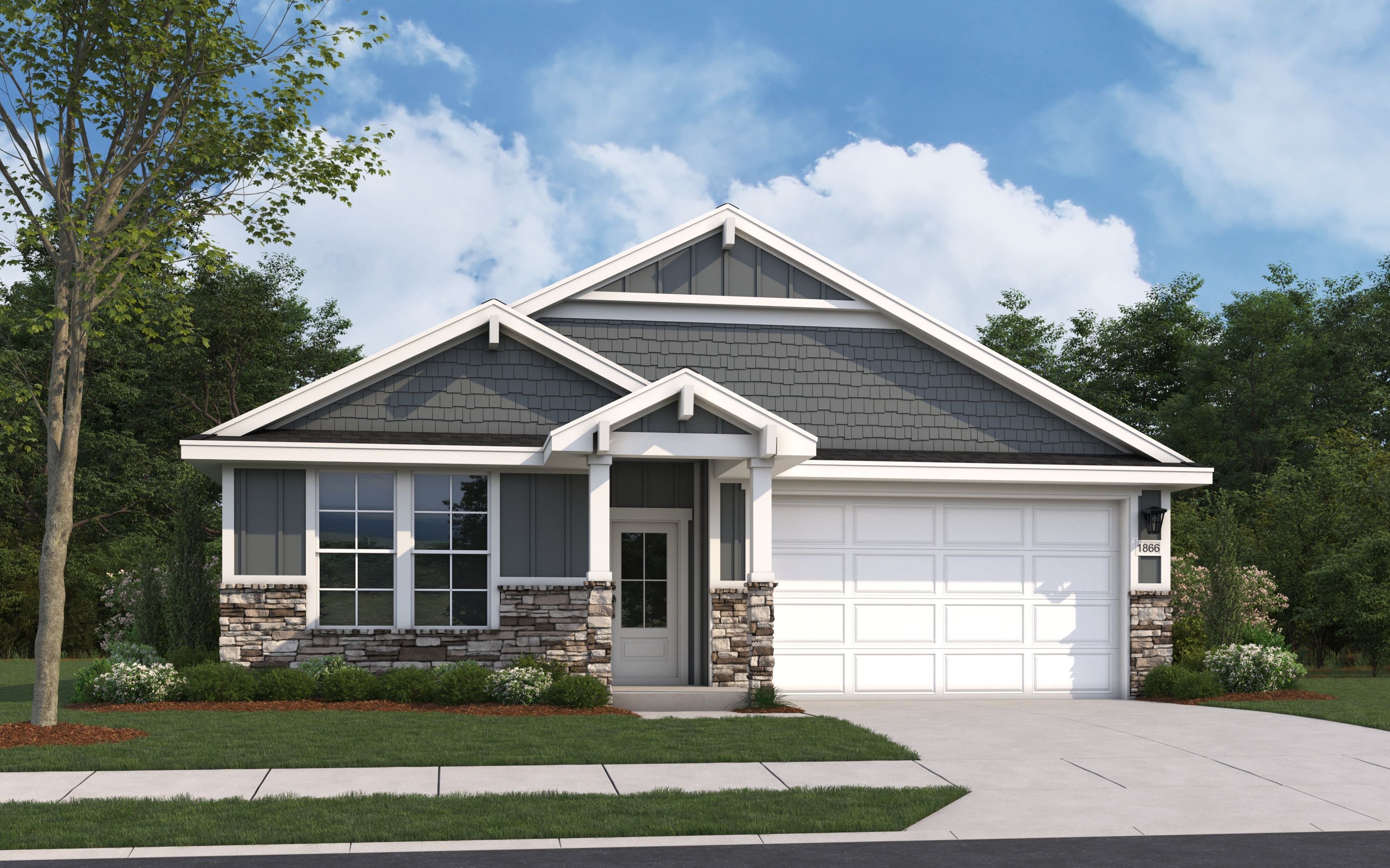 The Aurora B - Anderson Lakes: Opelika, Georgia - Davidson Homes