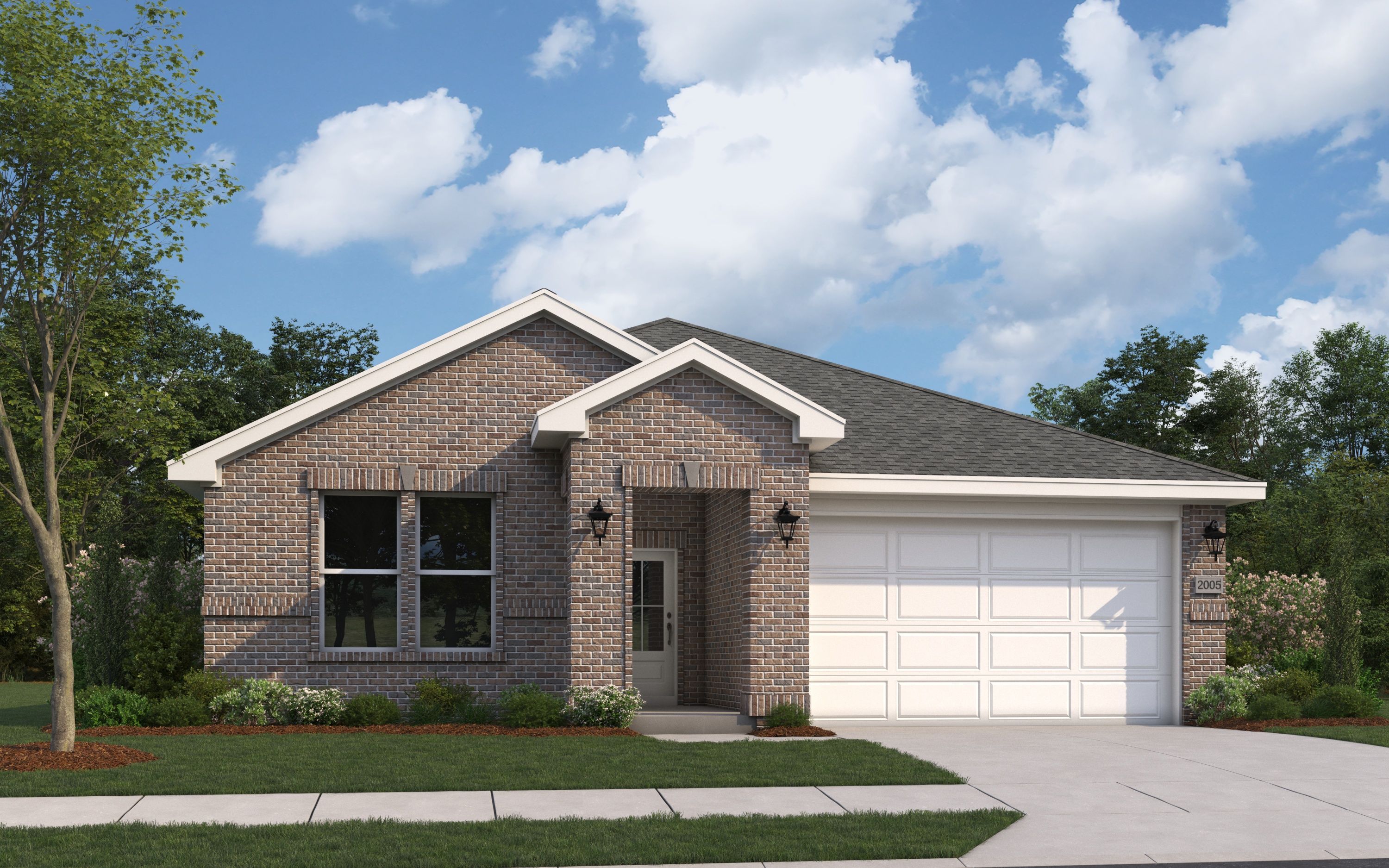 The Luna B floor plan