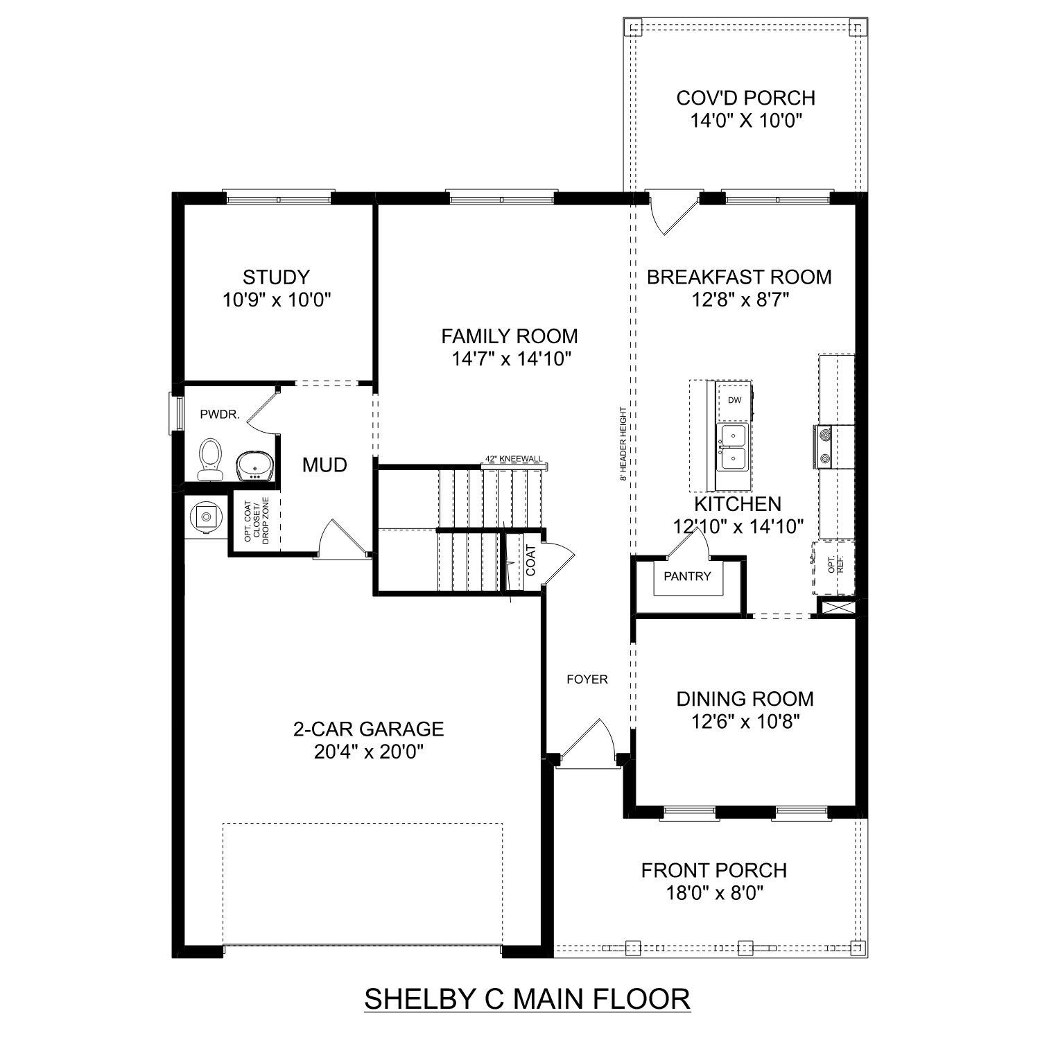 The Shelby E Main Floor