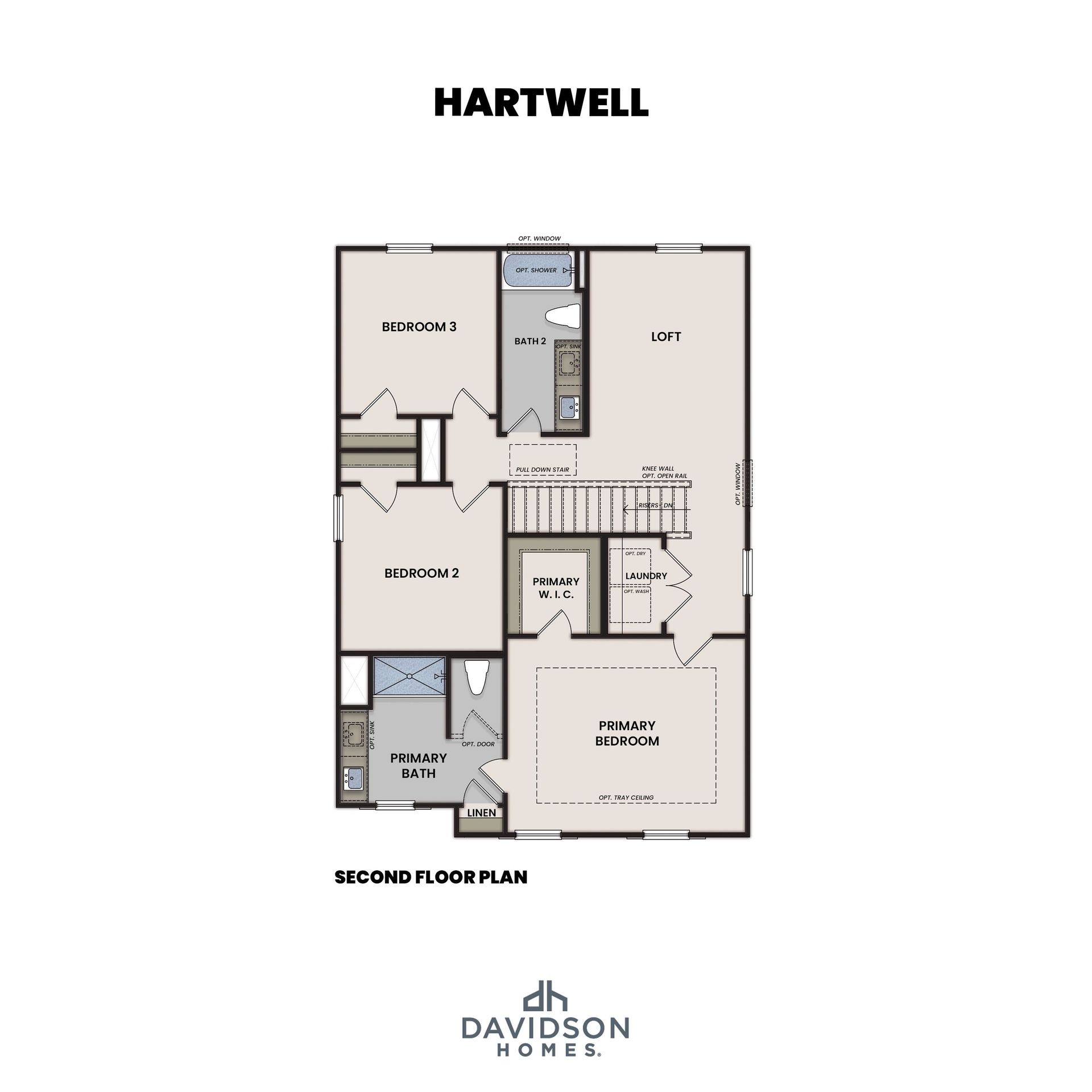 Second Floor floorplan drawing