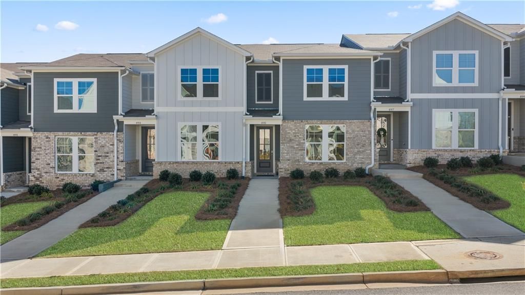 The Monroe B - Stegall Village: Emerson, Georgia - Davidson Homes