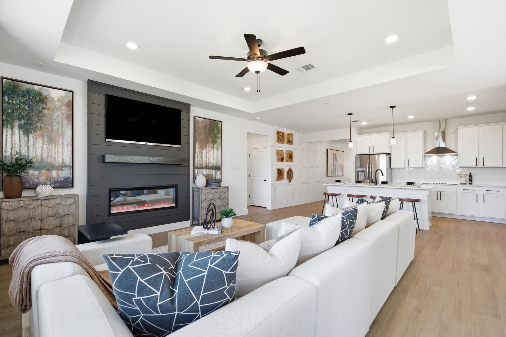 Laurel Floor Plan Living Room