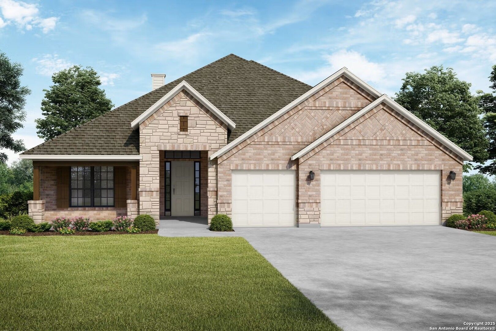 The Garner C - The Reserve at Potranco Oaks: Castroville, Texas - Davidson Homes