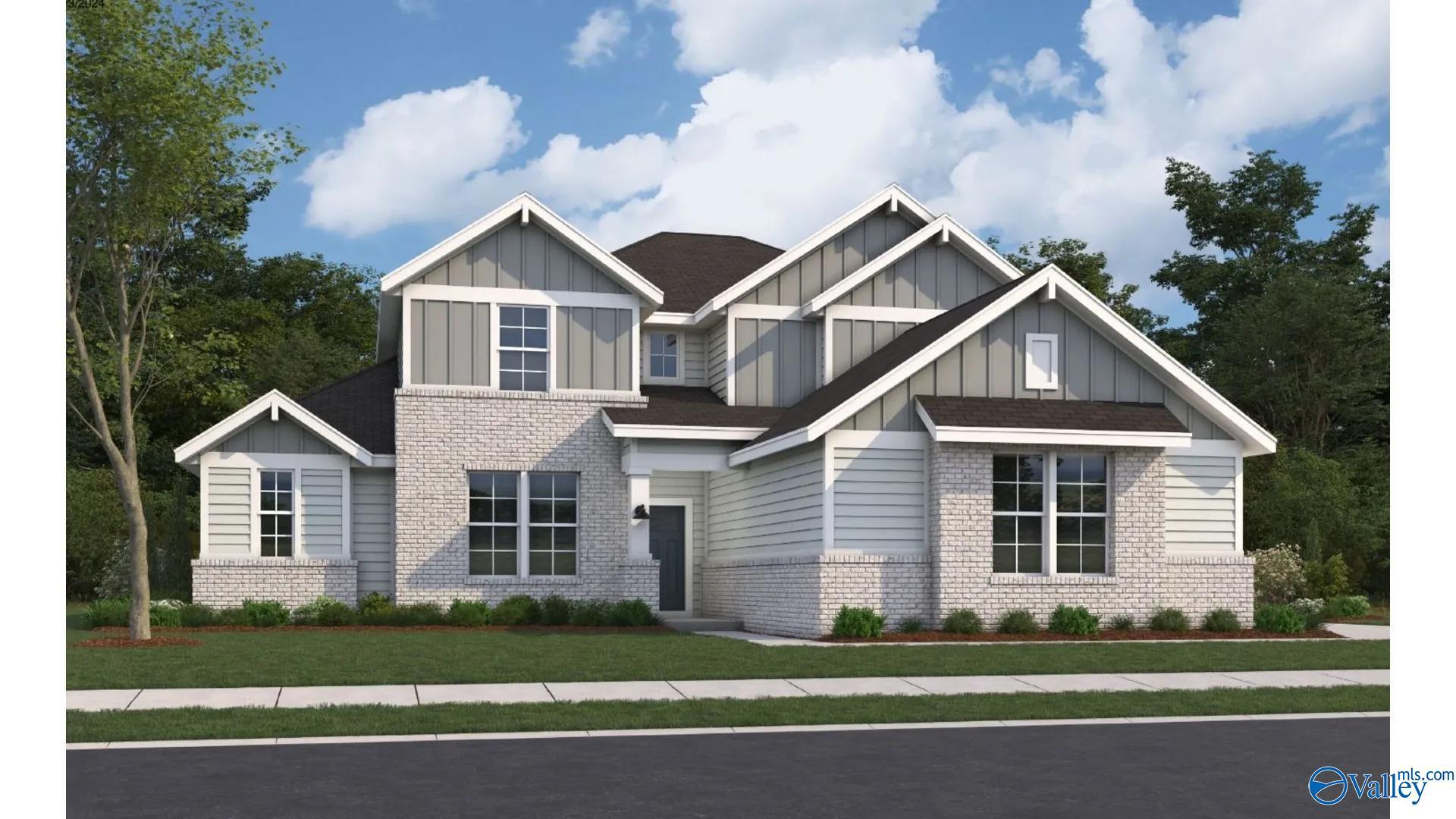 The Avalon D - The Meadows at Hampton Cove: Owens Cross Roads, Alabama - Evermore Homes